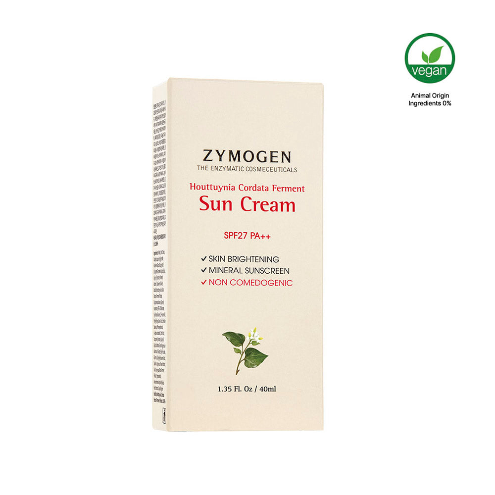 ZYMOGEN Heartleaf (Houttuynia Cordata) Ferment Sun Cream SPF27 PA