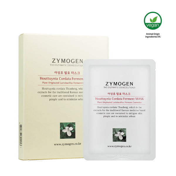 ZYMOGEN Heartleaf (Houttuynia Cordata) Ferment Mask 21g x 6ea